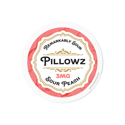 Pillowz - TFN Nicotine Pouches (20ct Can)(5-Can Pack) 3mg Sour Peach