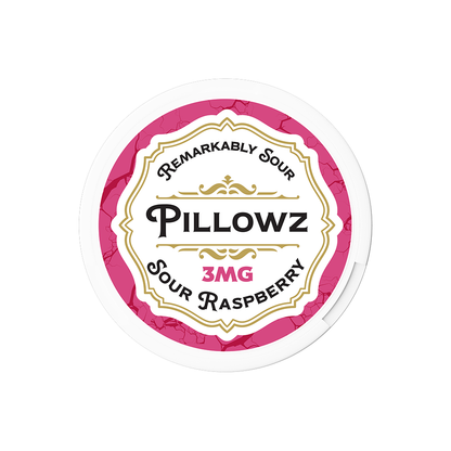 Pillowz - TFN Nicotine Pouches (20ct Can)(5-Can Pack) 3mg Sour Raspberry