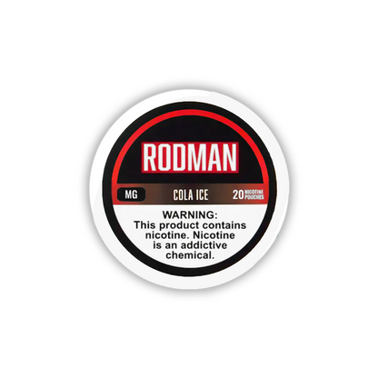 Rodman - Nicotine Pouches (20ct Can)(5-Can Pack) | Cola Ice