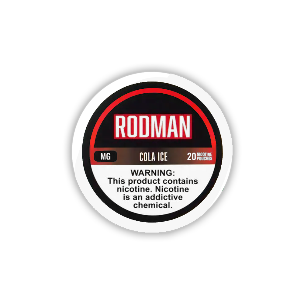 Rodman - Nicotine Pouches (20ct Can)(5-Can Pack) | Cola Ice