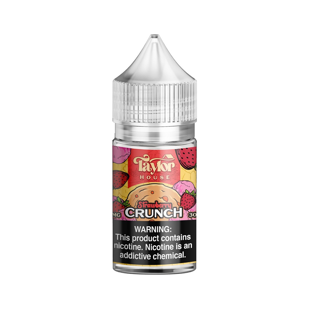 Strawberry Crunch by Taylor House Salts  30mL Bottle