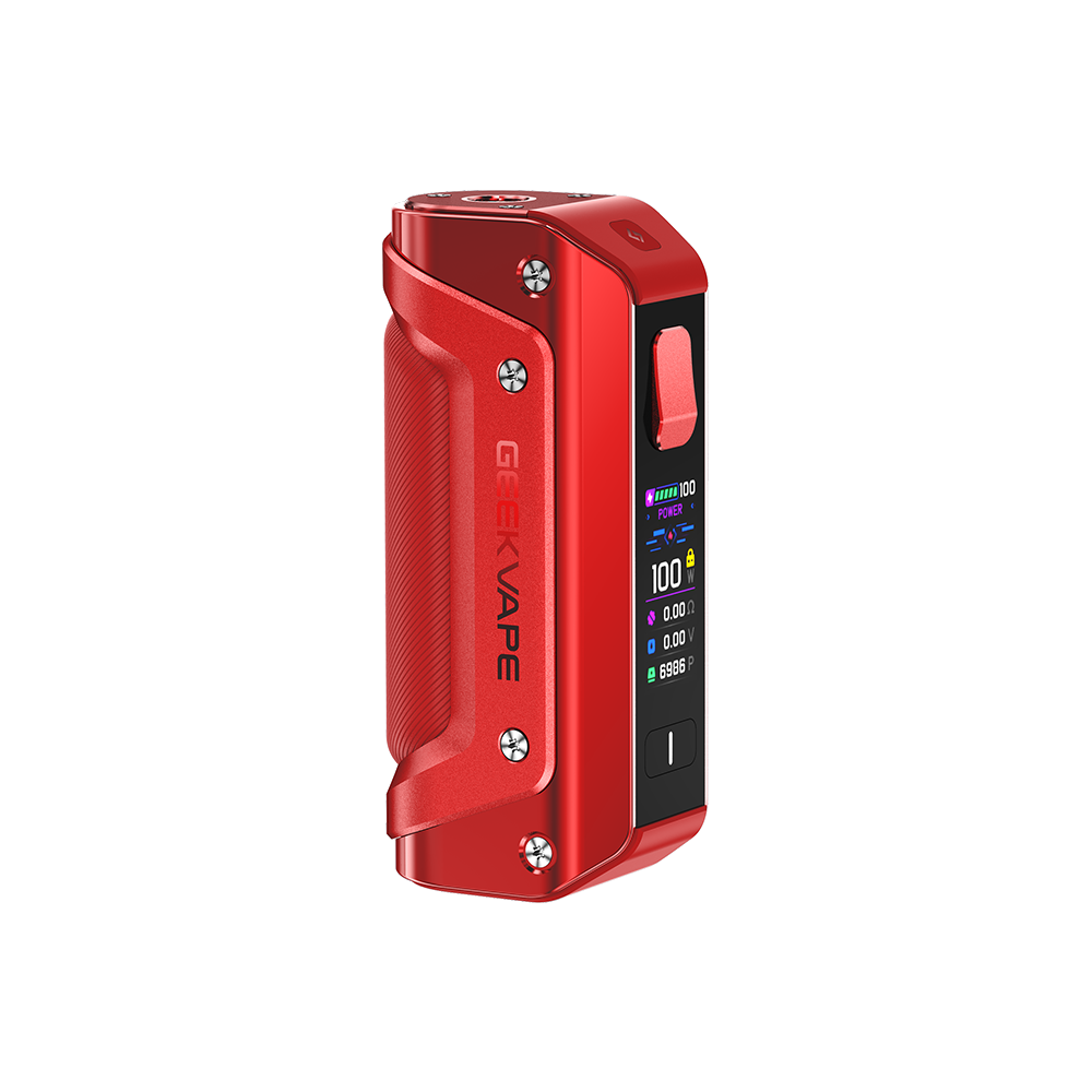 Geekvape Aegis Solo 3 100W Box Mod (Mod Only) (Built In Battery) | Red