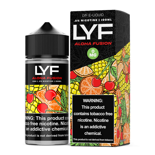 Aloha Fusion by Lyf  100mL  with packaging