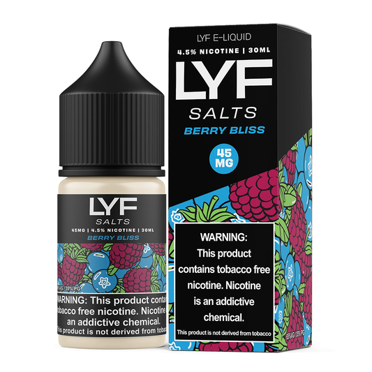 Berry Bliss by Lyf Salts  30mL with packaging