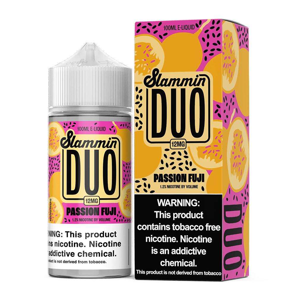 Passionfruit Fuji by Slammin Duo  100mL with packaging