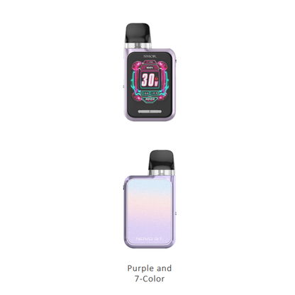 SMOK Novo GT Box Pod System Purple and 7-color