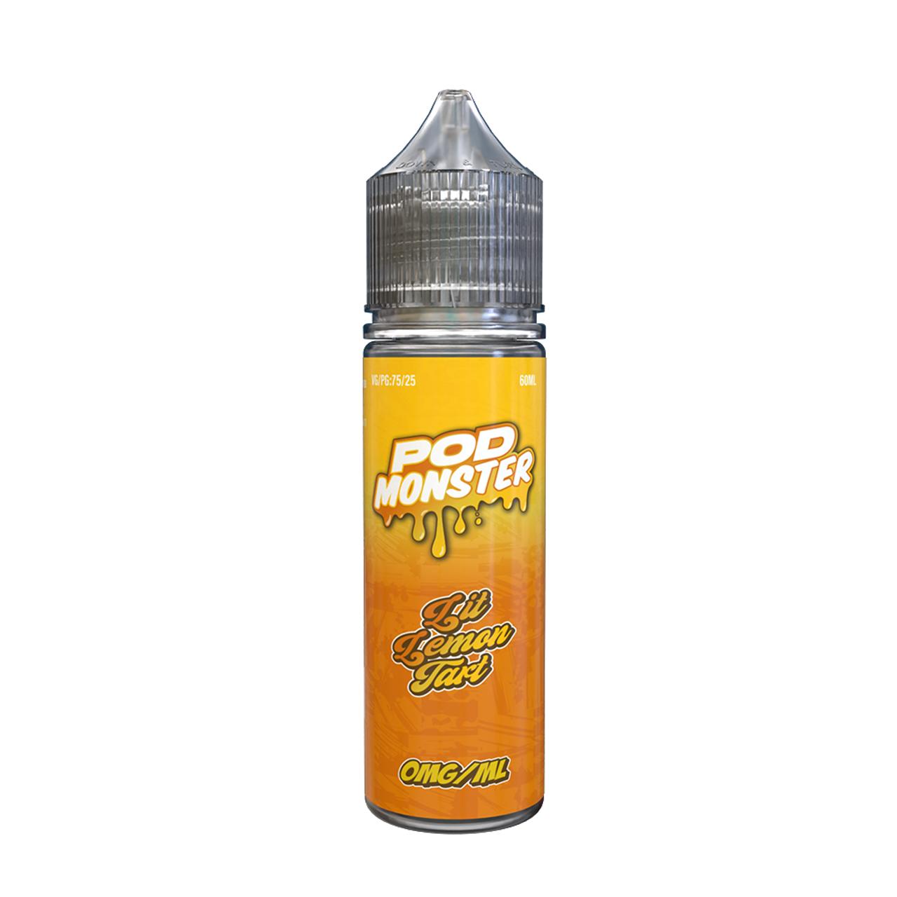 Lit Lemon Tart by Pod Monster Series E-Liquid 60mL (Freebase)