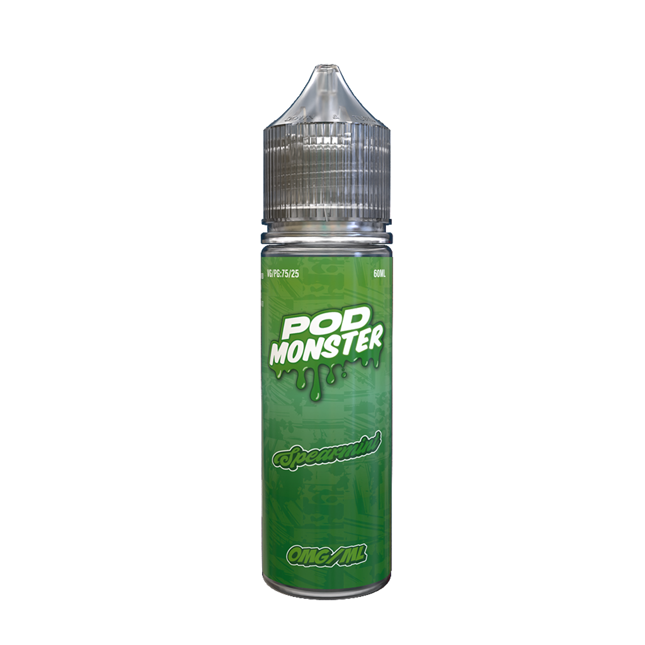 Spearmint by Pod Monster Series E-Liquid 60mL (Freebase)