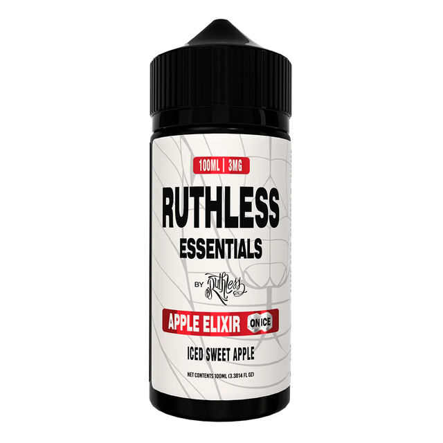 Ruthless - Apple Elixir On Ice E-Juice - 100mL
