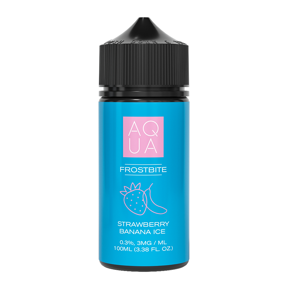 Aqua Series E-Liquid 100mL (Freebase) | Frostbite Menthol