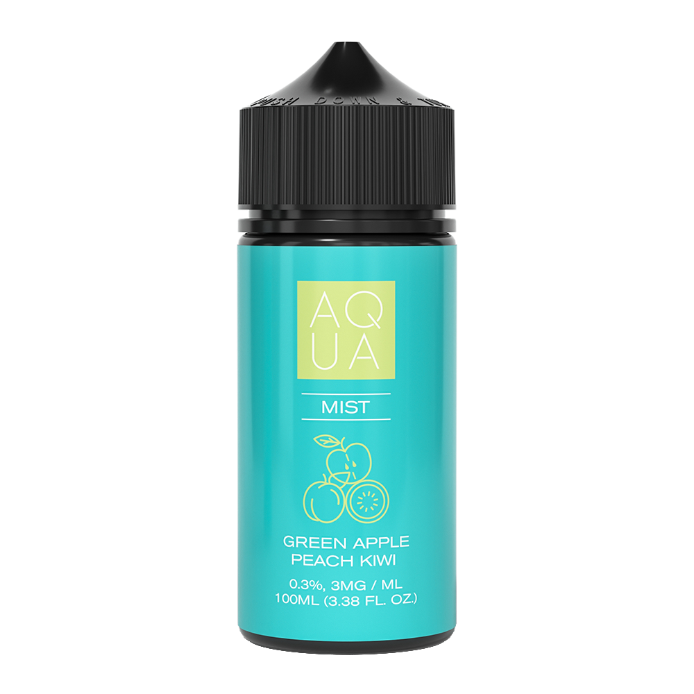 Aqua Series E-Liquid 100mL (Freebase) | Mist