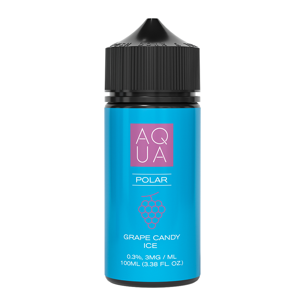 Aqua Series E-Liquid 100mL (Freebase) | Polar Menthol 