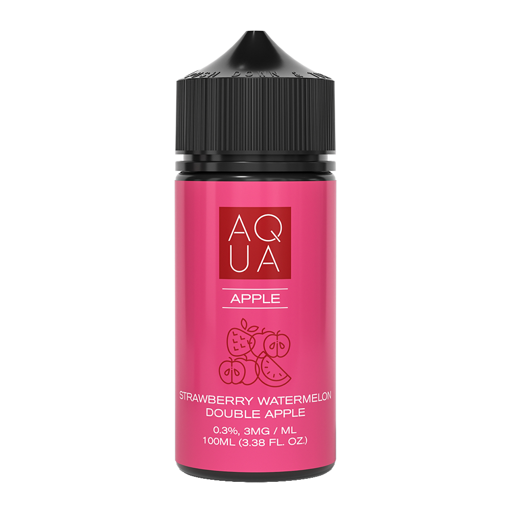 Aqua Series E-Liquid 100mL (Freebase) | Pure Apple