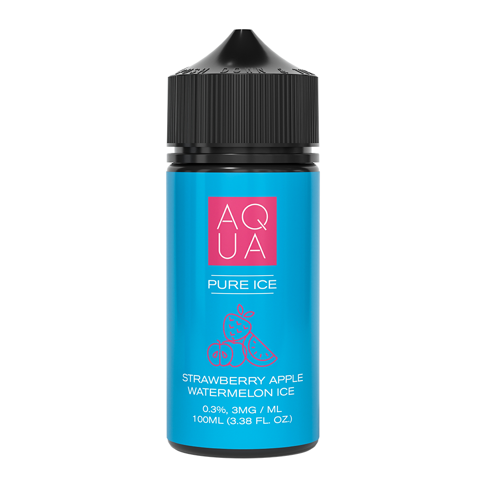 Aqua Series E-Liquid 100mL (Freebase) | Pure Menthol