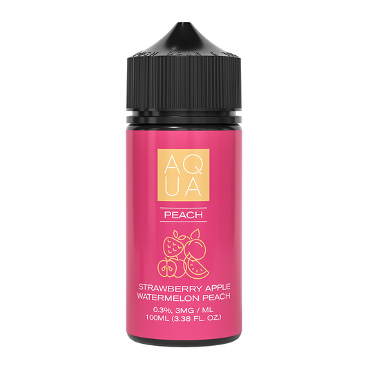 Aqua Series E-Liquid 100mL (Freebase) | Pure Peach