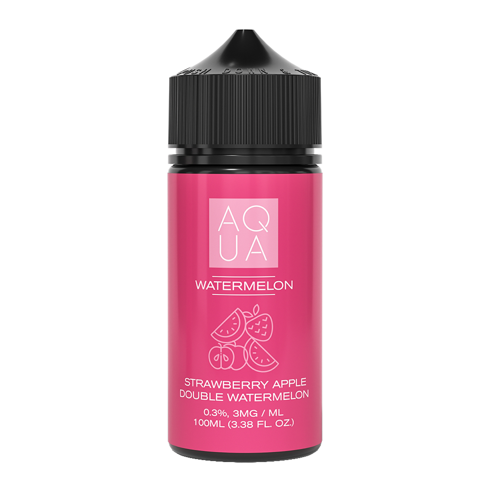 Aqua Series E-Liquid 100mL (Freebase) | Pure Watermelon