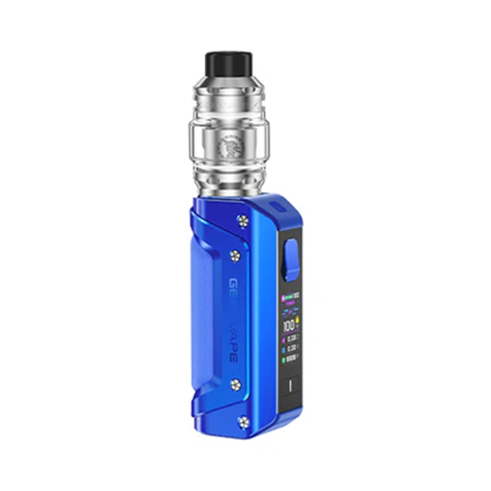 Geekvape Aegis Solo 3 100W Box Mod Starter Kit (Built In Battery) | Blue