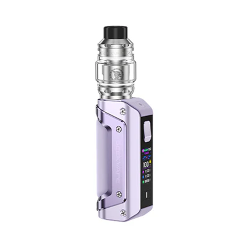 Geekvape Aegis Solo 3 100W Box Mod Starter Kit (Built In Battery) | Purple