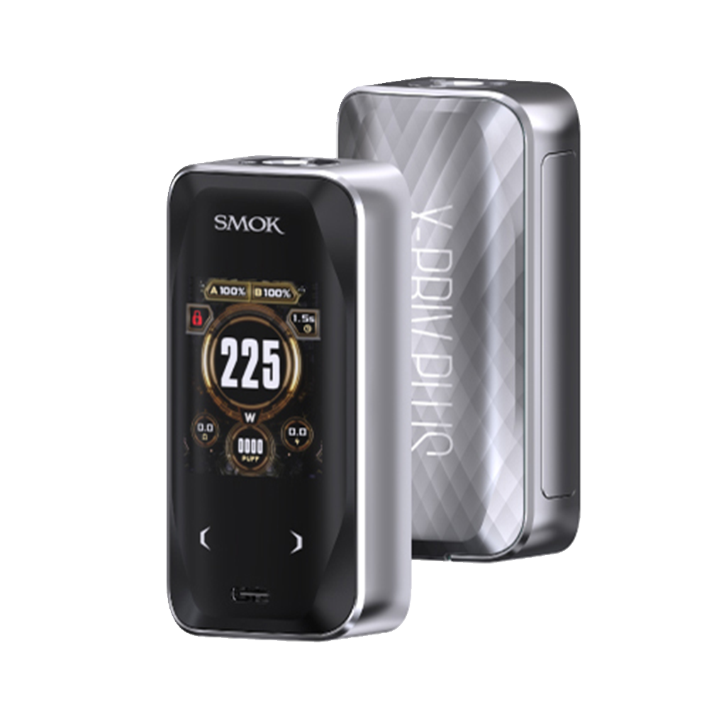 SMOK - X-Priv Plus 225W Box Mod | Silver Lines