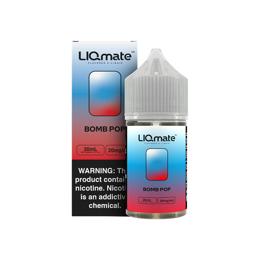 7Daze SALTS E-Liquid - Bomb Pop, 30mL with packaging