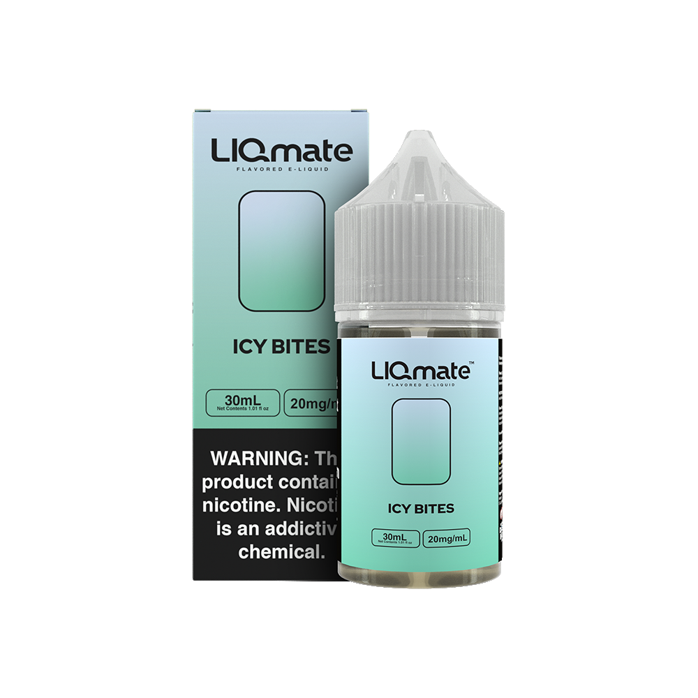 7Daze SALTS E-Liquid - Icy Bites, 30mL with packaging