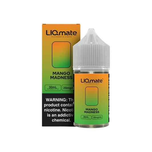 7Daze SALTS E-Liquid - Mango Madness, 30mL with packaging