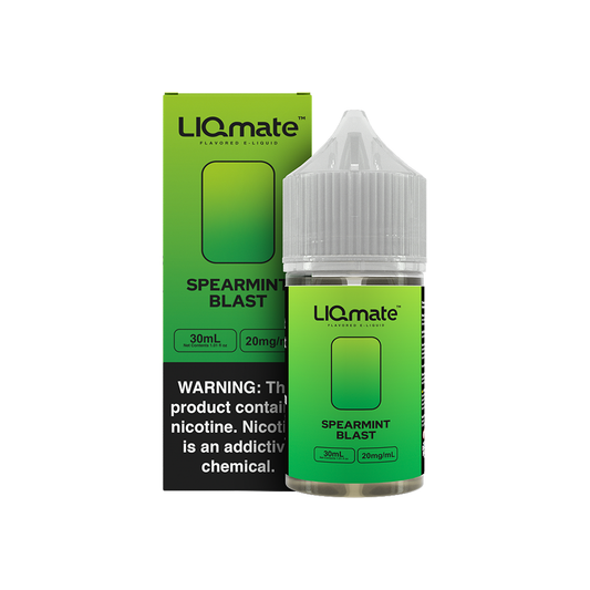 7Daze SALTS E-Liquid - Spearmint Blast, 30mL with packaging