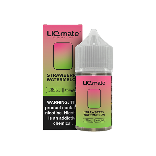 7Daze SALTS E-Liquid - Strawberry Watermelon, 30mL with packaging