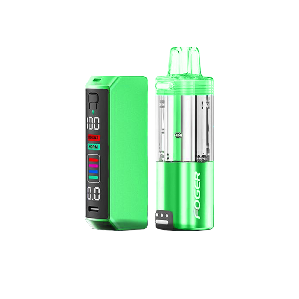 Foger Switch Pro Starter Kit - 30000 Puffs Disposable - 19mL 50mg | Sour Apple Ice