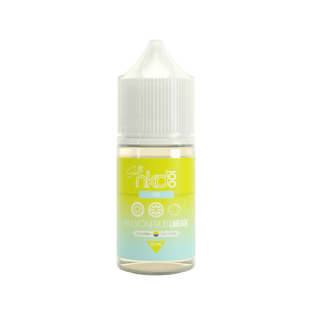 Naked 100 SALTS E-Liquid - Columbia Edt Passion Fruit Limeade, 30mL