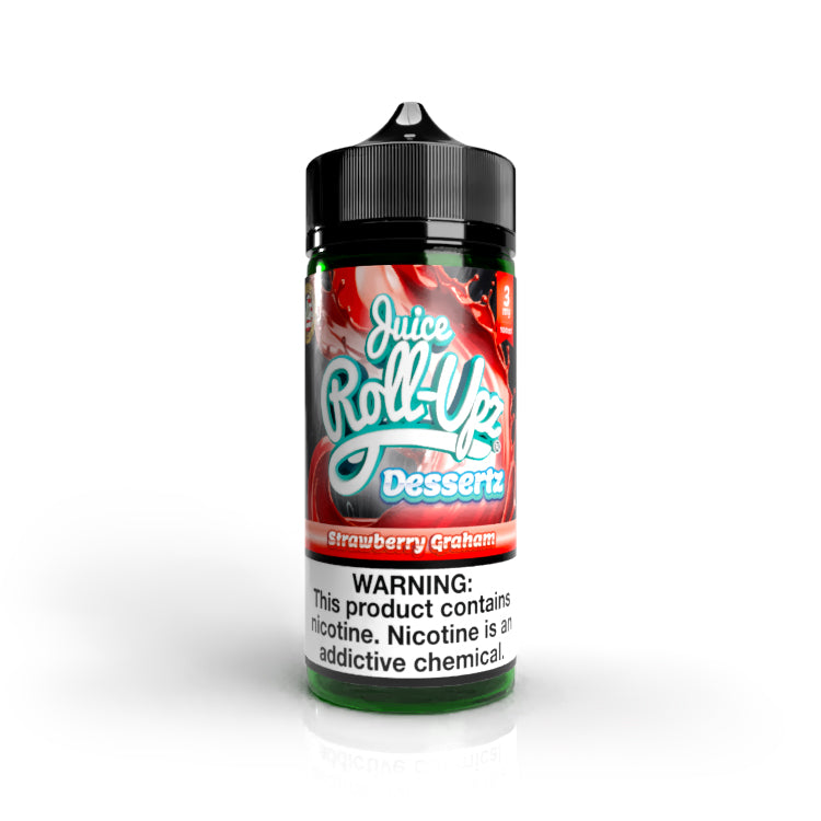 Juice Roll Upz - Dessertz - Strawberry Graham E-Juice, 100mL