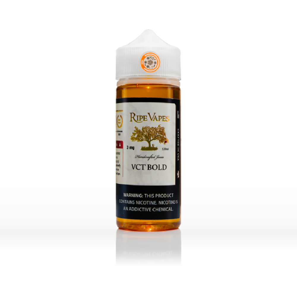 Ripe Vapes E-Liquid | 120mL | 3mg | Freebase | VCT BOLD