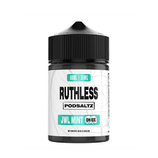 Ruthless Essentials Salt Series E-Liquid | 60mL | Salt Nic | Jwl Mint On Ice