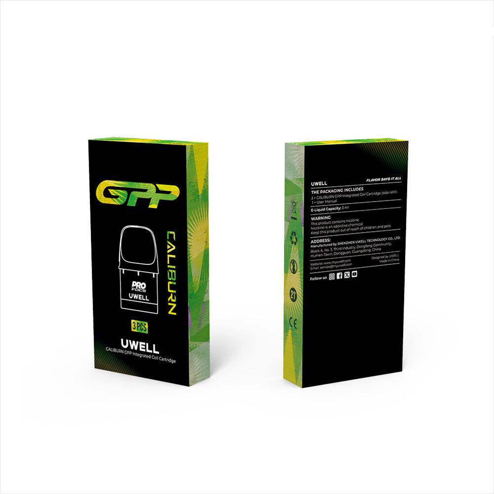 Uwell - Caliburn GPP (Pods)(3-Pack) 3mL Top-Fill - with packaging
