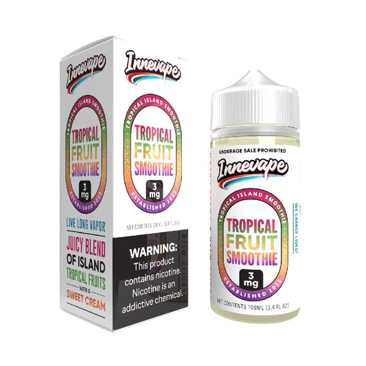 Innevape - Tropical Fruit Smoothie E-Juice, 100mL with packaging
