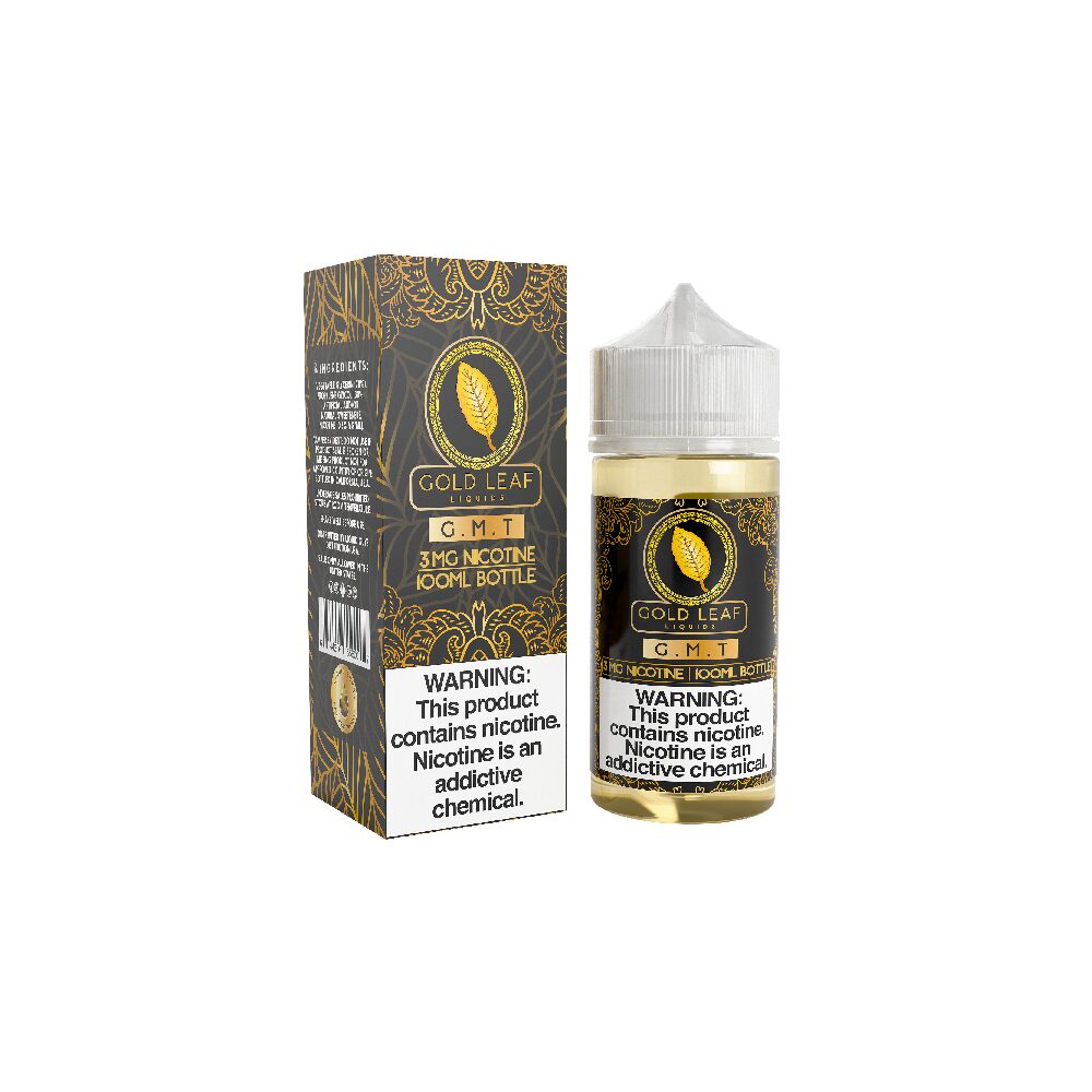 Gold Leaf - G.M.T E-Juice, 100mL - with packaging