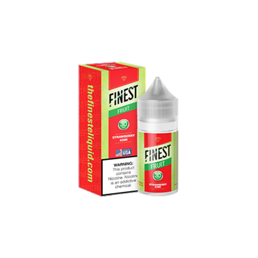 The Finest SALTS E-Liquid - Strawberry Kiwi, 30mL with packaging