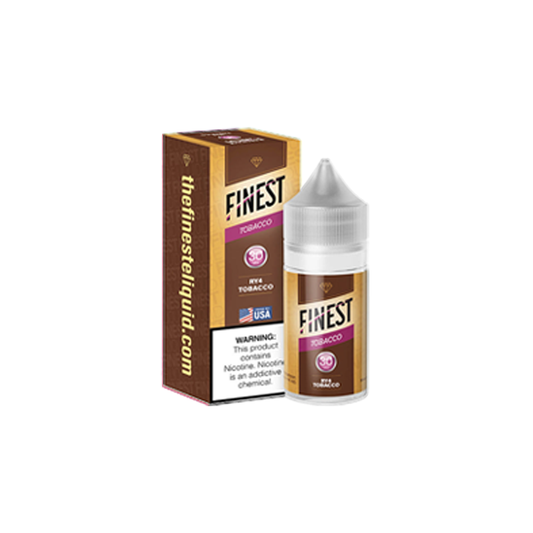 The Finest SALTS E-Liquid - RY4 Tobacco, 30mL with packaging