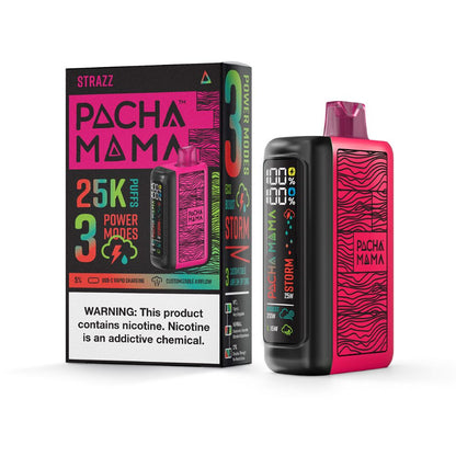 Pachamama 25k – 25K Puff Disposable - 20mL - Strazz with packaging