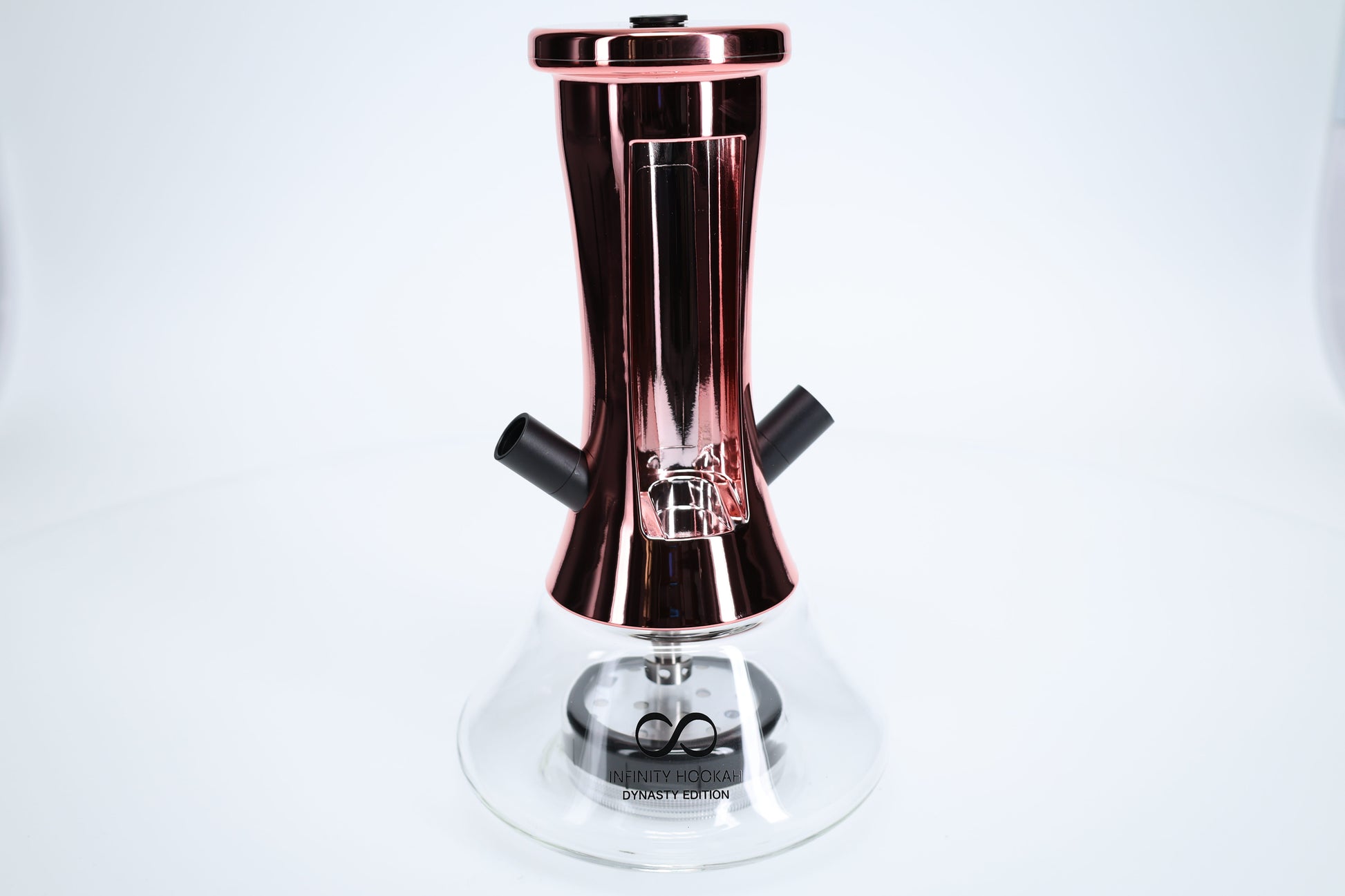 Dkhaan - Infinity Portable Hookah Nest | Rose Gold Chrome