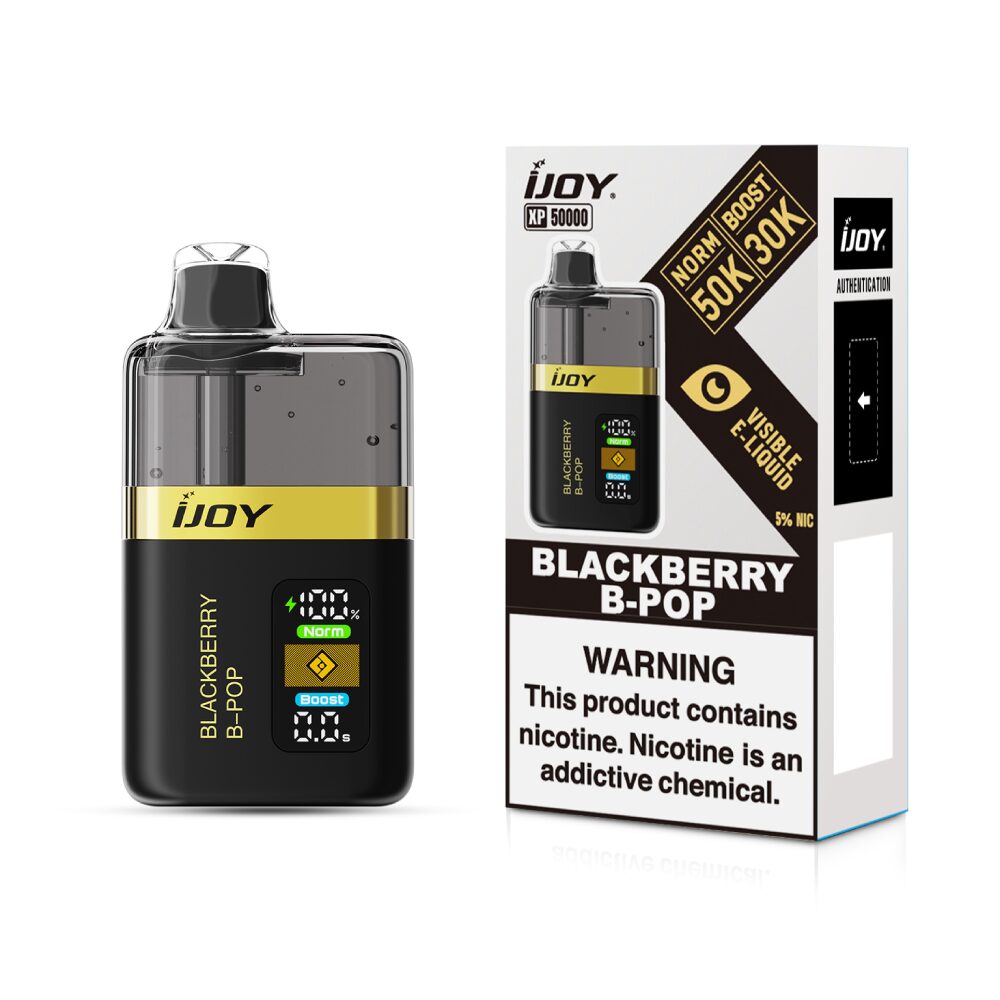 iJoy XP50000 - Dispo 50000Puff, 20mL | Blackberry B-Pop with Packaging