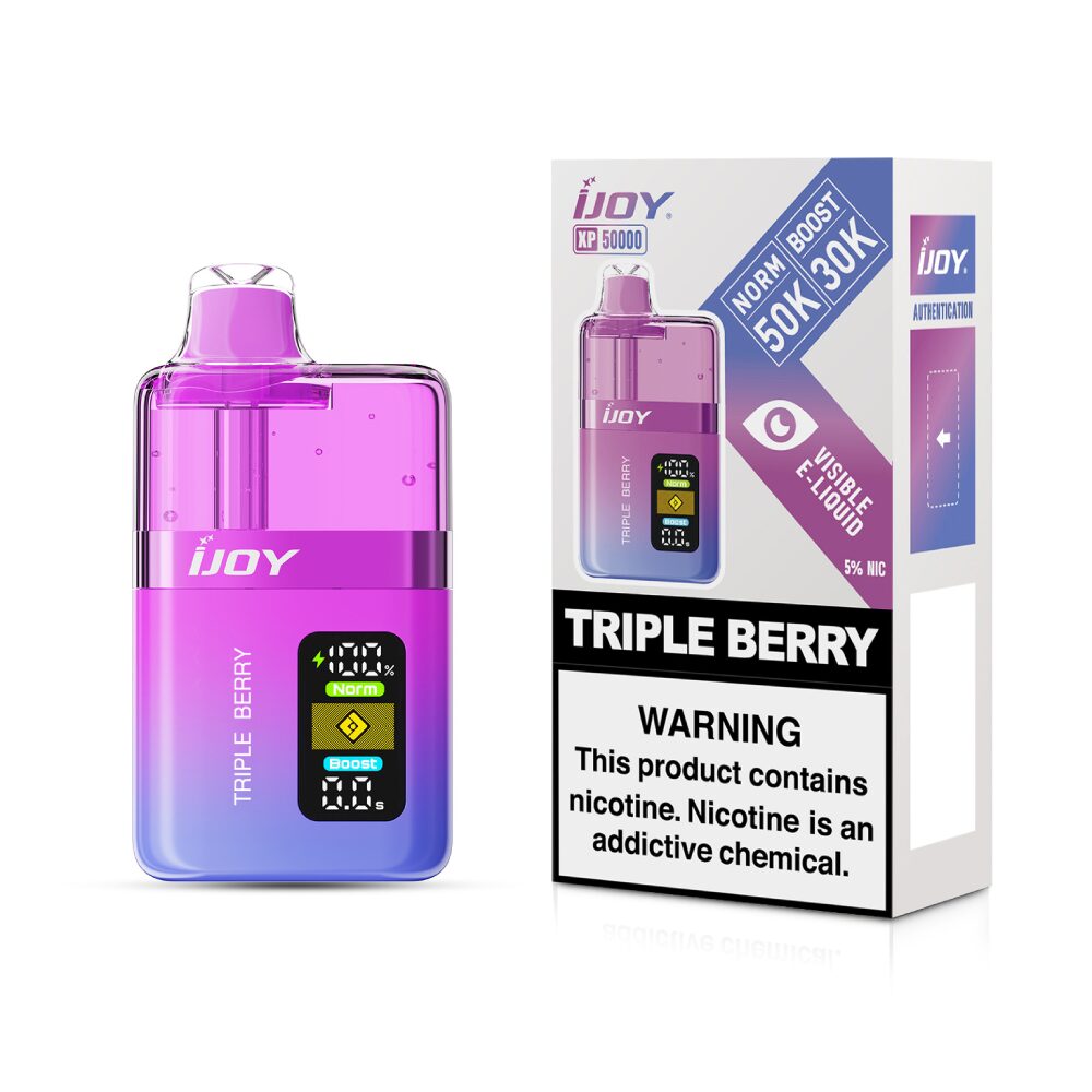 iJoy XP50000 - Dispo 50000Puff, 20mL | Triple Berry with Packaging