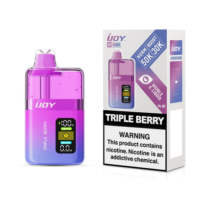 iJoy XP50000 - Dispo 50000Puff, 20mL | Triple Berry with Packaging