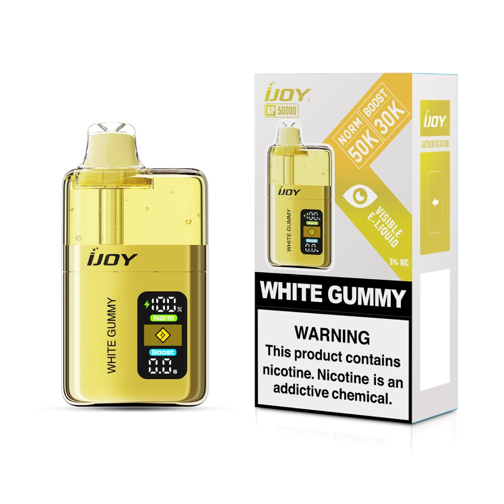 iJoy XP50000 - Dispo 50000Puff, 20mL | White Gummy with Packaging