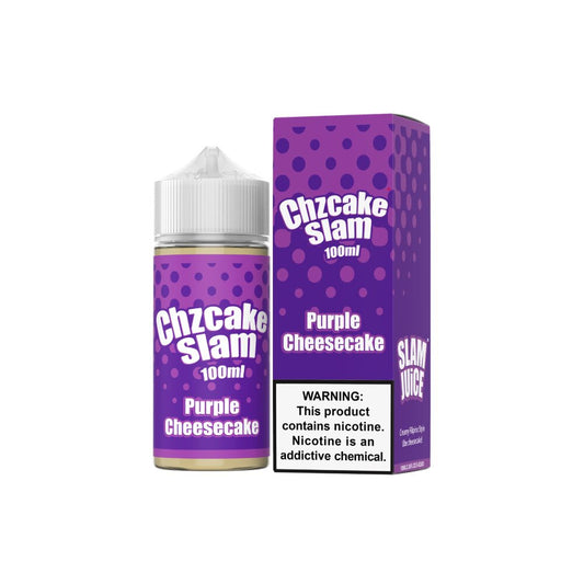 Chzcake Slam Slam Juice 100mL with packaging