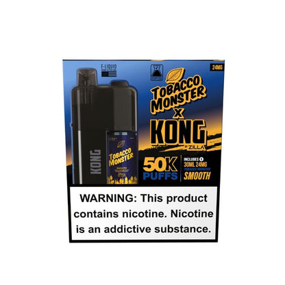 Kong by Zilla x Jam Monster Disposable 48mg Smooth with packaging