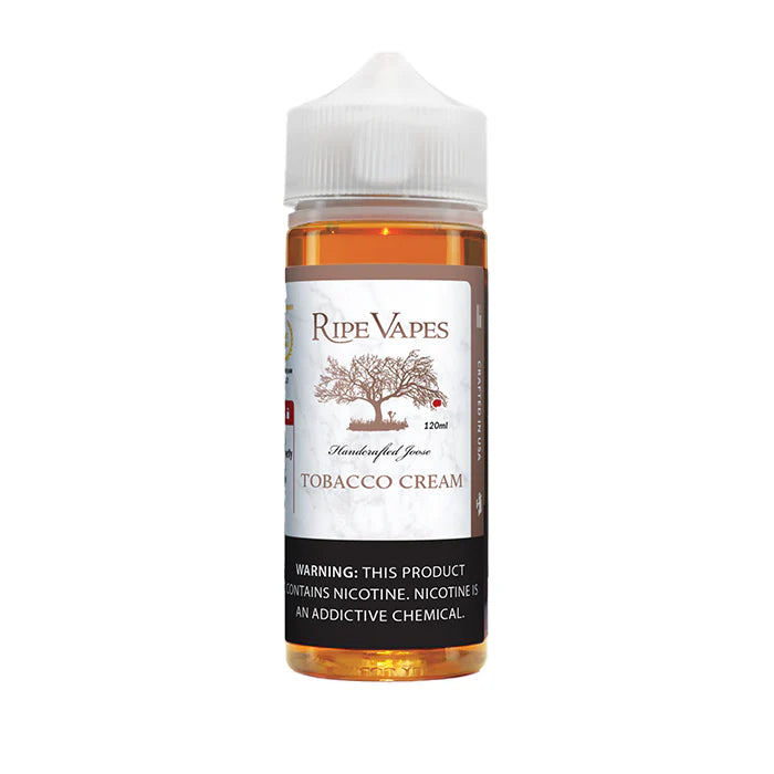 Ripe Vapes Tobacco Cream E-Juice, 120mL