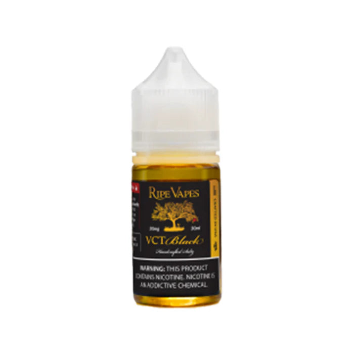 Ripe Vapes VCT Black SALTS E-Liquid, 30mL
