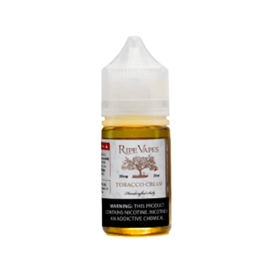 Ripe Vapes Tobacco Cream SALTS E-Liquid, 30mL