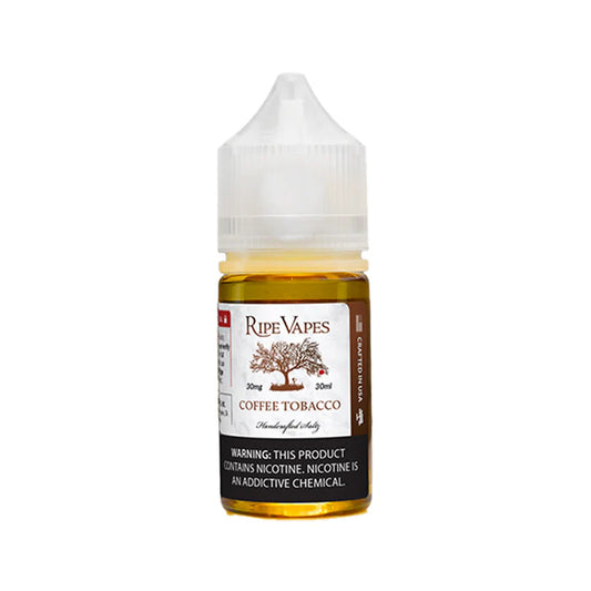 Ripe Vapes Coffee Tobacco SALTS E-Liquid, 30mL